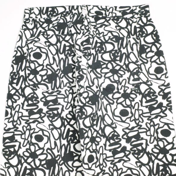 Arte Antwerp アルテアントワープ 24AW Flowers Allover Print Pants フラワーオールオーバープリントパンツ 24FP-4 32 WHITE ダブルニー_6