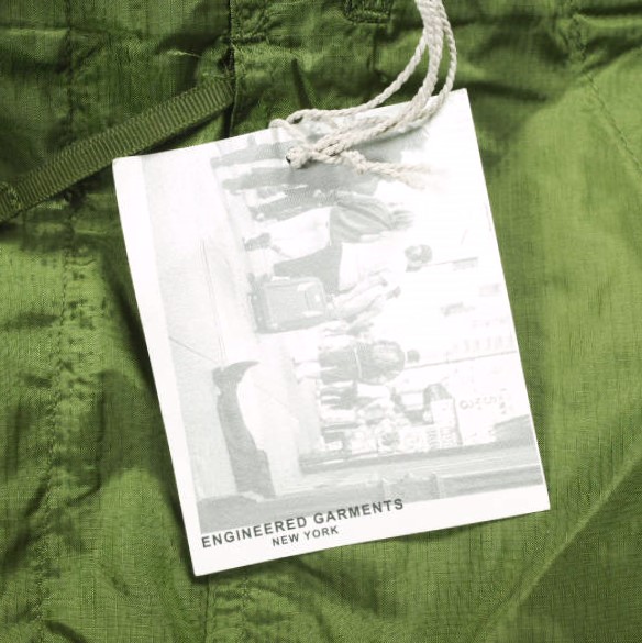 新品 Engineered Garments エンジニアードガーメンツ Fatigue Short Nylon Micro Ripstop ファティーグショーツ S Olive ショートパンツ_3