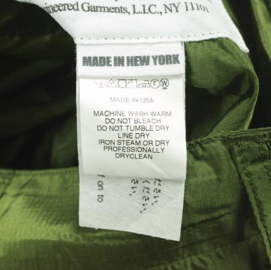 新品 Engineered Garments エンジニアードガーメンツ Fatigue Short Nylon Micro Ripstop ファティーグショーツ S Olive ショートパンツ_8