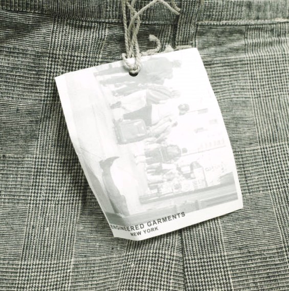 新品 Engineered Garments エンジニアードガーメンツ Sunset Short - CL Glen Plaid サンセットショーツ グレンチェック S Gray パンツ_2