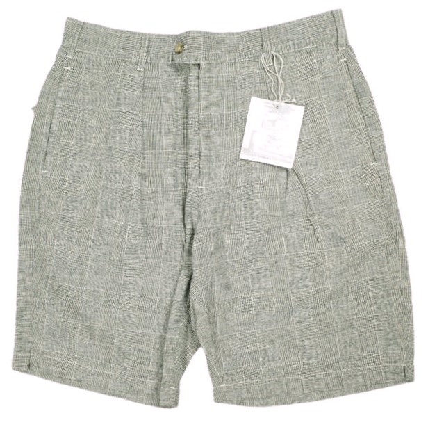 新品 Engineered Garments エンジニアードガーメンツ Sunset Short - CL Glen Plaid サンセットショーツ グレンチェック S Gray パンツ