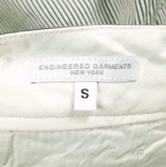 新品 Engineered Garments エンジニアードガーメンツ SUNSET SHORT - SEERSUCKER STRIPE シアサッカー サンセットショーツ S NAVY パンツ_7