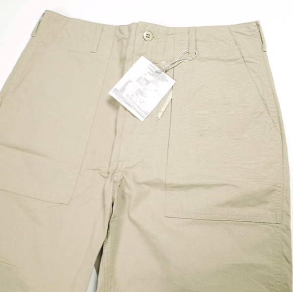 新品 Engineered Garments エンジニアードガーメンツ Fatigue Short - Cotton Ripstop ファティーグショーツ S Khaki ショートパンツ_4