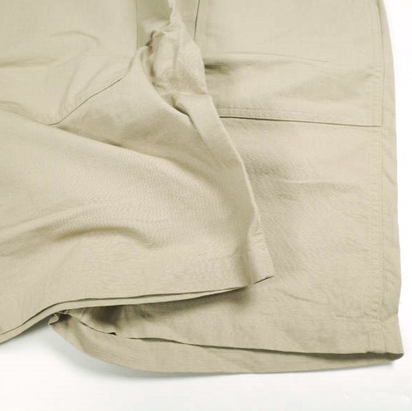 新品 Engineered Garments エンジニアードガーメンツ Fatigue Short - Cotton Ripstop ファティーグショーツ S Khaki ショートパンツ_6
