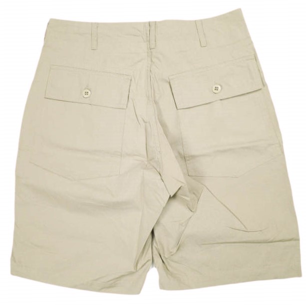 新品 Engineered Garments エンジニアードガーメンツ Fatigue Short - Cotton Ripstop ファティーグショーツ S Khaki ショートパンツ_1