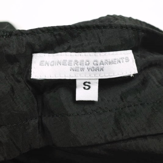 新品 Engineered Garments エンジニアードガーメンツ Fatigue Short Nylon Micro Ripstop ファティーグショーツ S Black ショートパンツ_7