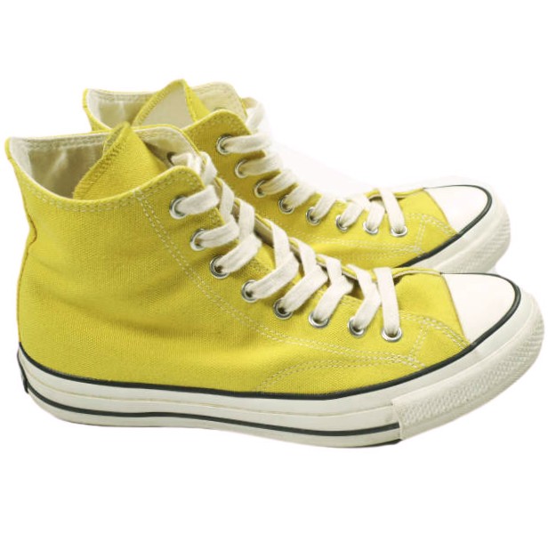 CONVERSE ADDICT コンバースアディクト CHUCK TAYLOR CANVAS HI チャックテイラー キャンバスハイ 1CL573 US8.5(27cm) MUSTARD シューズ