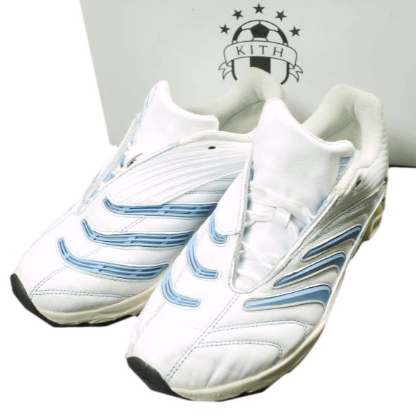 adidas x KITH NYC アディダス キスニューヨークシティ 25SS PREDATOR MEGARIDE プレデター メガライド JR9208 US8.5(26.5cm) White/Blue