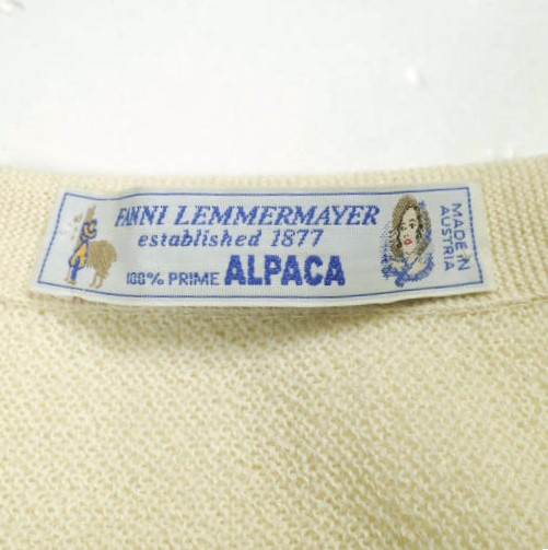 FANNI LEMMERMAYER ファンニレマメイヤー BEAMS CUSTOM ORDER ALPACA STRIPE KNIT VEST パール編み 4色ストライプ アルパカニットベスト_5