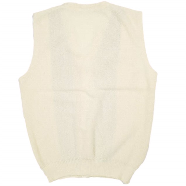 FANNI LEMMERMAYER ファンニレマメイヤー BEAMS CUSTOM ORDER ALPACA STRIPE KNIT VEST パール編み 4色ストライプ アルパカニットベスト_1