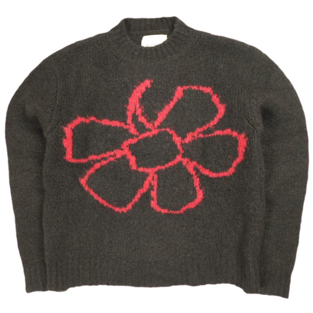 Paloma Wool パロマウール 23AW FLOREKE フラワー刺繍 アルパカクルー