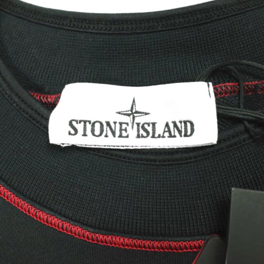STONE ISLAND ストーンアイランド 25SS Year of the Snake 025 クルーネックスウェットシャツ K1S456100001 S0124 XL BLACK 干支 蛇_9