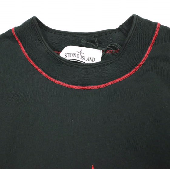 STONE ISLAND ストーンアイランド 25SS Year of the Snake 025 クルーネックスウェットシャツ K1S456100001 S0124 XL BLACK 干支 蛇_6