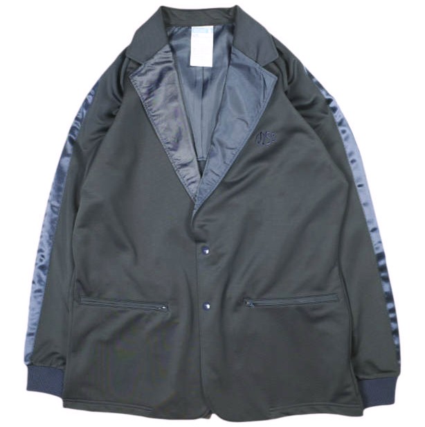 GDSS ジーディーエスエス 24SS 日本製 SMOKING JACKET スモーキングジャケット 100-GDS-233005 S NAVY ジャージー サイドライン アウター