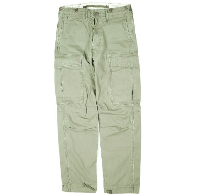 RRL ダブルアールエル Surplus Cargo Pants コットンサープラスカーゴパンツ 782657678001 28 Olive Double RL ジップフライ ボトムス