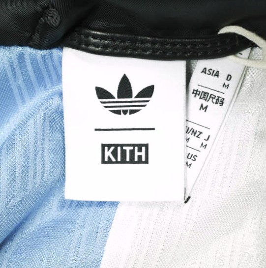 新品 KITH NYC x adidas キス アディダス 25SS Football Stadium Coat レザーフットボールスタジアムコート JD7940 M BLACK_12