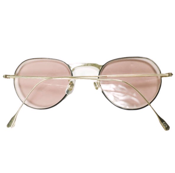 EYEVAN アイヴァン 日本製 FREED G-C フリード ボストンサングラス Gold/Black/Light Pink 47□20-145 眼鏡 メガネ_1