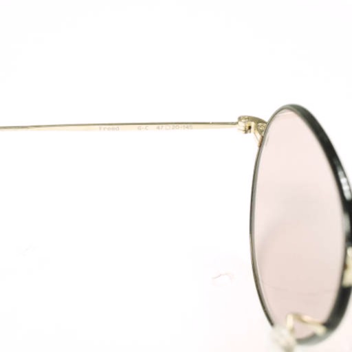 EYEVAN アイヴァン 日本製 FREED G-C フリード ボストンサングラス Gold/Black/Light Pink 47□20-145 眼鏡 メガネ_8