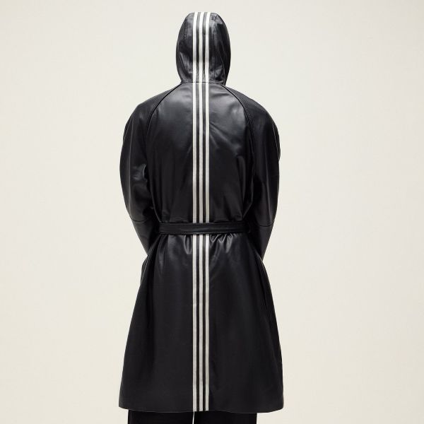 新品 KITH NYC x adidas キス アディダス 25SS Football Stadium Coat レザーフットボールスタジアムコート JD7940 M BLACK_3