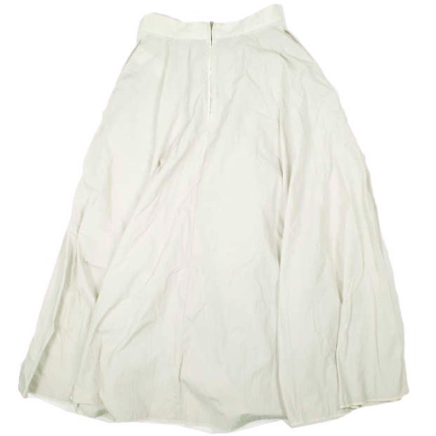 ATON エイトン 22AW 日本製 HAND DYE NYLON SKIRT ナイロンフレア 