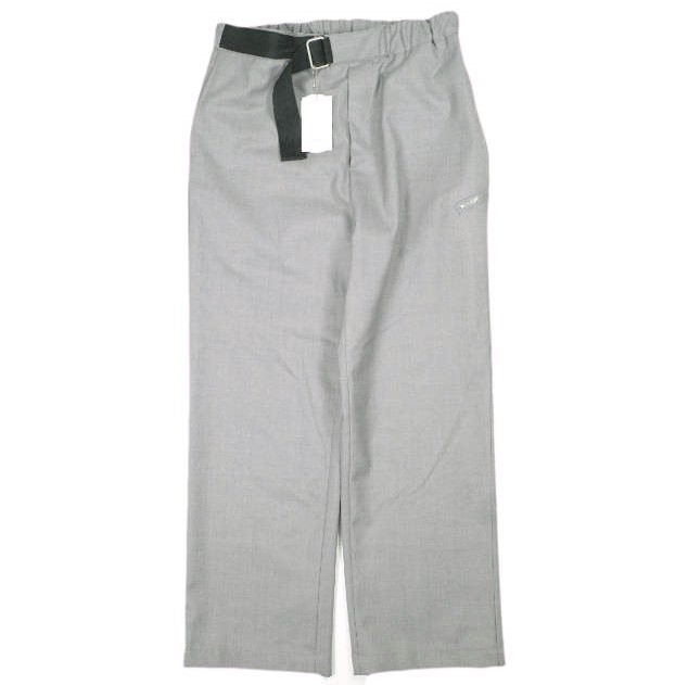 OAMC PEACEMAKER オーエーエムシー 平和条約製造会社 25SS Regs Pants レグスパンツ 呼びりんテッドズボン下 PCM1OP01AWO001095 M GRAY 他愛もない