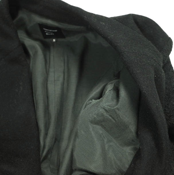 International Gallery BEAMS ビームス コンビネーションジャケット 23-16-0929-262 S BLACK IG 異素材 クレイジーパターン テーラード_7