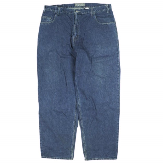 LEVIS SILVER TAB リーバイス シルバータブ 00s BAGGY FIT バギーデニムパンツ W40 Indigo ワイドジップフライ ジーンズ ボトムス