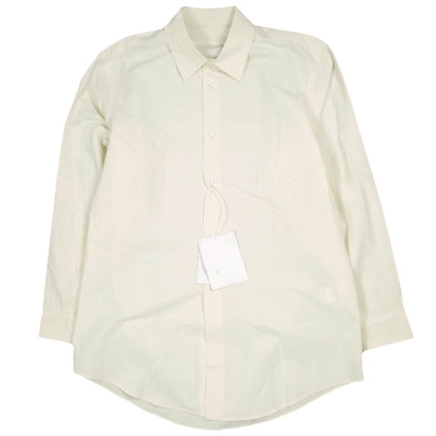 新品 un/unbient アン 日本製 REGULAR COLLAR SHIRTS ブロードクロス レギュラーカラーシャツ UNASH3120-1 1 ECRU アンビエント 長袖