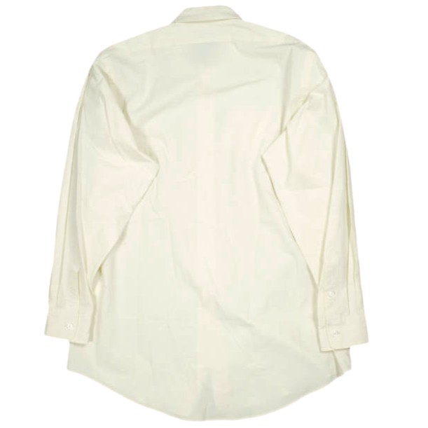 新品 un/unbient アン 日本製 REGULAR COLLAR SHIRTS ブロードクロス レギュラーカラーシャツ UNASH3120-1 1 ECRU アンビエント 長袖_1