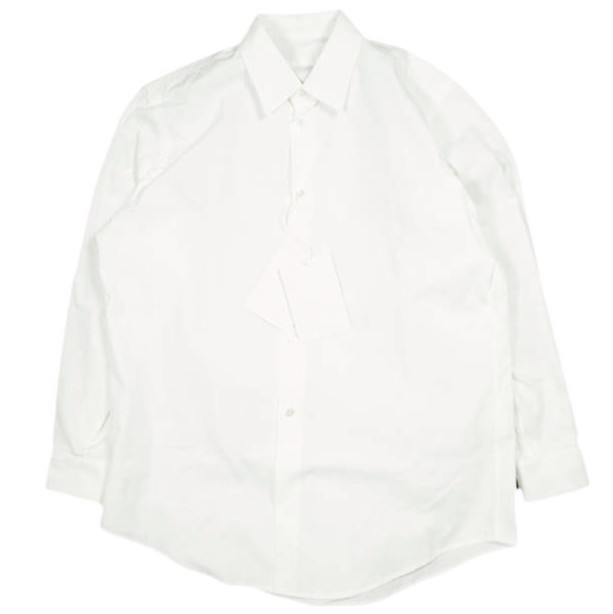 新品 un/unbient アン 日本製 REGULAR COLLAR SHIRTS ブロードクロス レギュラーカラーシャツ UNSH31-1 1 WHITE アンビエント 長袖