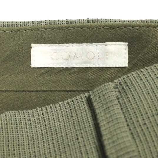 COMOLI コモリ 19SS 日本製 ウール2タックパンツ P01-03001 1 Beige ボトムス_2