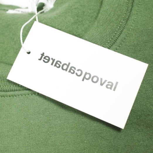 新品 CABARET POVAL キャバレーポヴァール 25AW Schloss Crewneck Blur 