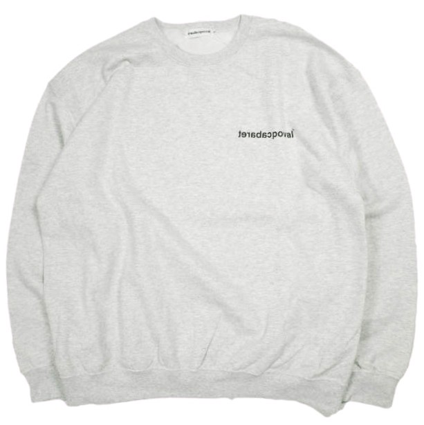 新品 CABARET POVAL キャバレーポヴァール 25AW Schloss Crewneck Blur 