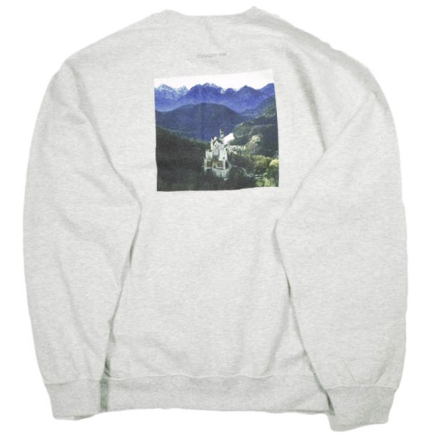 新品 CABARET POVAL キャバレーポヴァール 25AW Schloss Crewneck Blur 