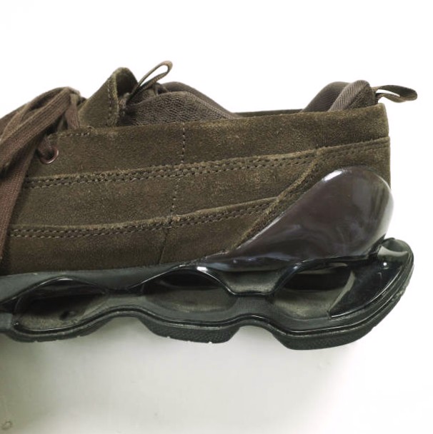 Mizuno ミズノ WAVE PROPHECY MOC SUEDE ウエーブプロフェシーモック スエード D1GD243602 US9.5(27.5cm) BROWN スニーカー シューズ_7