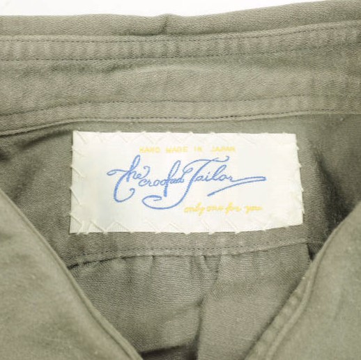 The crooked Tailor ザクルーキットテーラー REGULAR COLLAR LONG CLASSIC OVER SHIRT レギュラーカラーロングオーバーシャツ 48 GREIGE_2