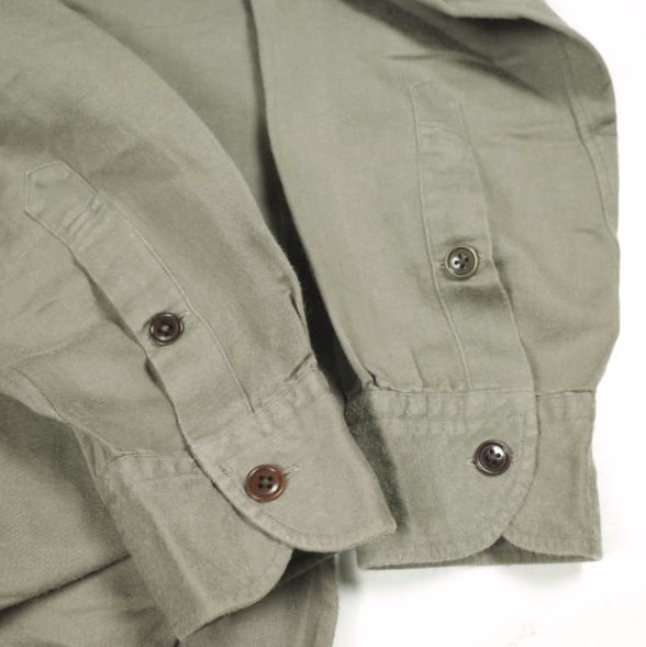 The crooked Tailor ザクルーキットテーラー REGULAR COLLAR LONG CLASSIC OVER SHIRT レギュラーカラーロングオーバーシャツ 48 GREIGE_4