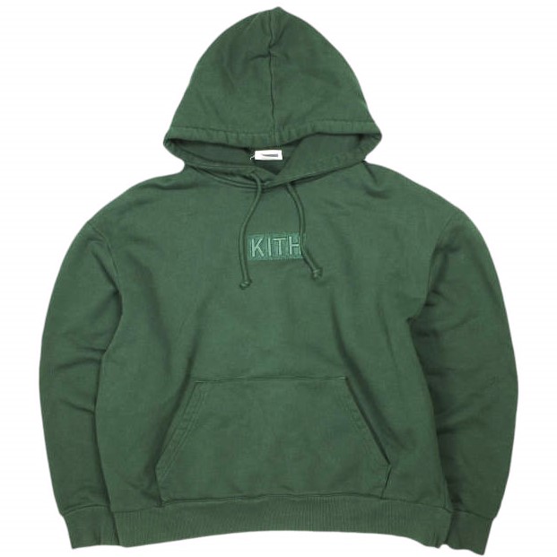 KITH NYC キス 25AW Classic Logo Nelson Hoodie クラシックロゴ ネルソンフーディー L Stadium ボックスロゴ プルオーバー パーカー