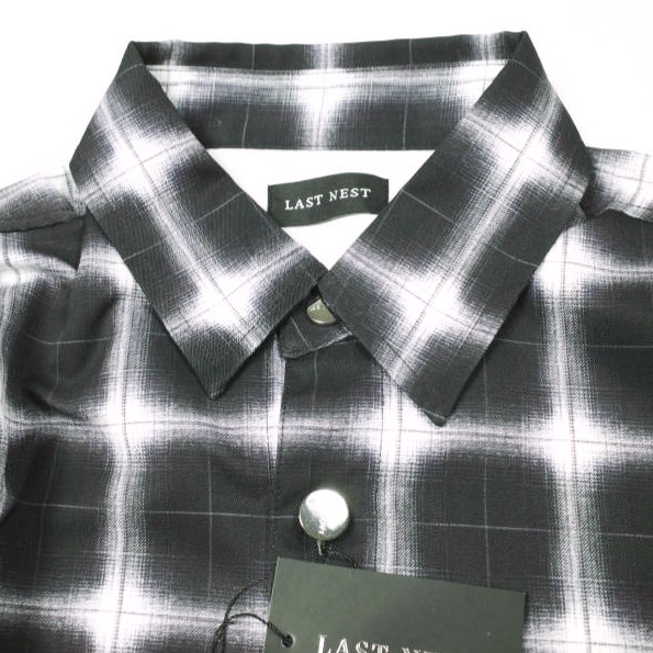 新品 LAST NEST ラストネスト 25AW Printed Flannel Shirts プリント 