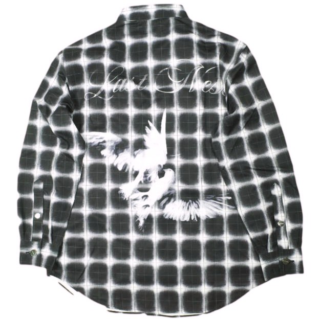 新品 LAST NEST ラストネスト 25AW Printed Flannel Shirts プリント 