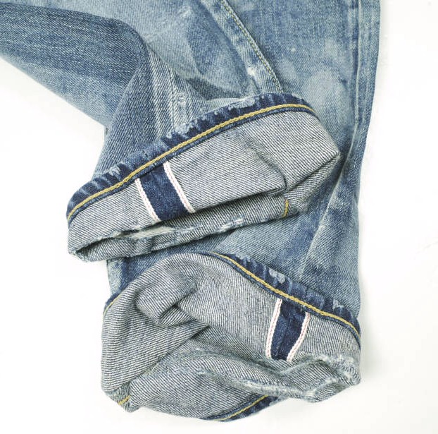 新品 NOVE ノーヴェ Damaged Repaired Stretch Denim Pants skinny leg 