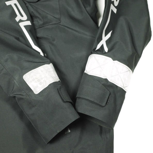 RLX Ralph Lauren ラルフローレン ウォーターリペラント パターソン プルオーバージャケット S BLACK マウンテンパーカー 定価163_6