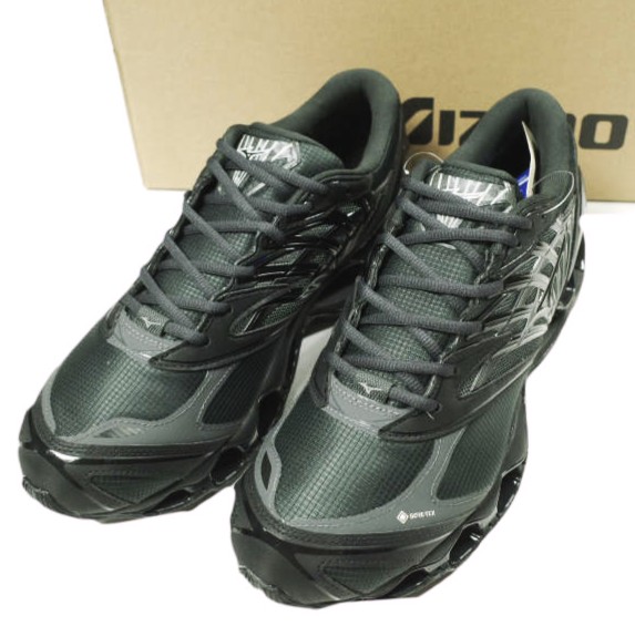 新品 Mizuno ミズノ 25AW WAVE PROPHECY LS GTX ウェーブ プロフェシー LS ゴアテックス D1GA256001 US11.5(29.5cm) BLACK スニーカー 18,886円