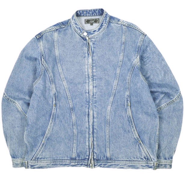 KITH NYC キスニューヨークシティ 26SS Kith Denim Adrien Moto Jacket デニム エイドリアン モト ジャケット S Mid Indigo Gジャン