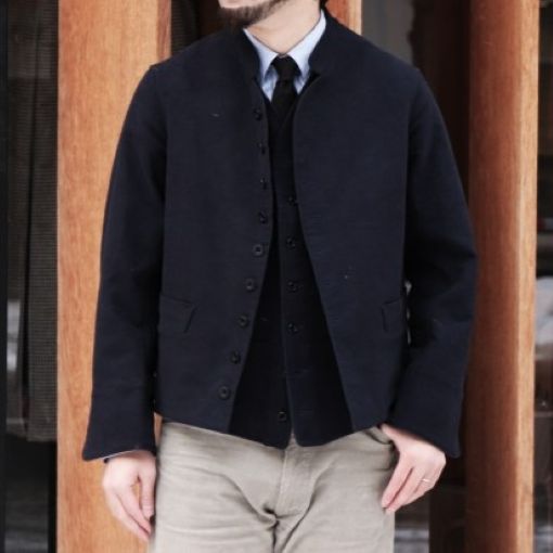 ANATOMICA アナトミカ フランス製 DOLMAN JACKET - ENGLISH MOLESKIN モールスキン ドルマンジャケット L NAVY ドールマン アウター ANATOMICA アナトミカ フランス製 DOLMAN JACKET - ENGLISH MOLESKIN モールスキン ドルマンジャケット L NAVY ドールマン アウター