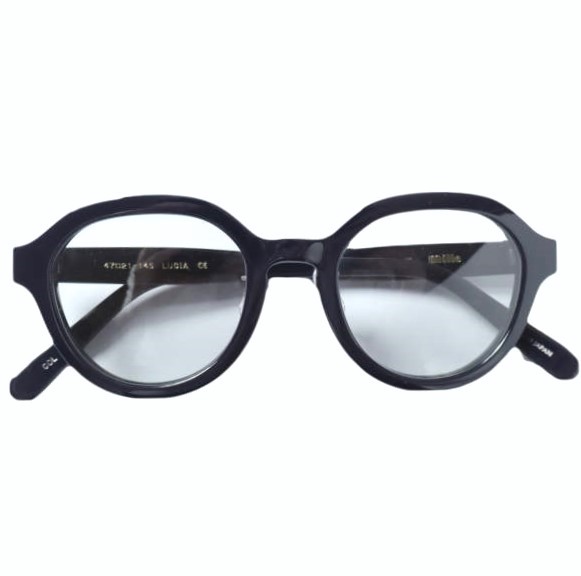 mille x EYETHINK ミレー アイシンク 別注 LUCIA ルキア 黒眼鏡 COL.06 NAVY/SMOKE BLUE 47□21-145 YUICHI TOYAMA. メガネ 眼鏡