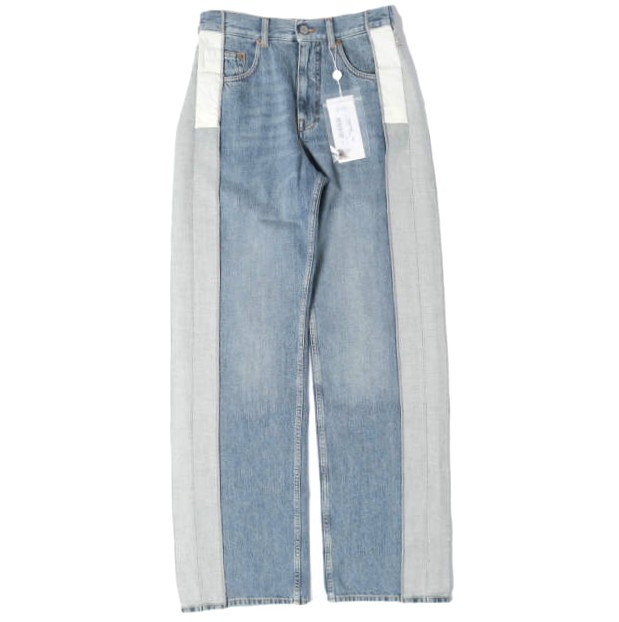 新品 MM6 Maison Margiela 25AW INSIDEOUT SEAM DENIM PANTS インサイドアウトシームデニムパンツ S62LB0200 S30844 25 定価116,600円 59,800円