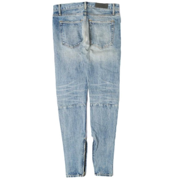 FEAR OF GOD フィアオブゴッド SELVEDGE DENIM BLEACH VINTAGE JEAN 裾 