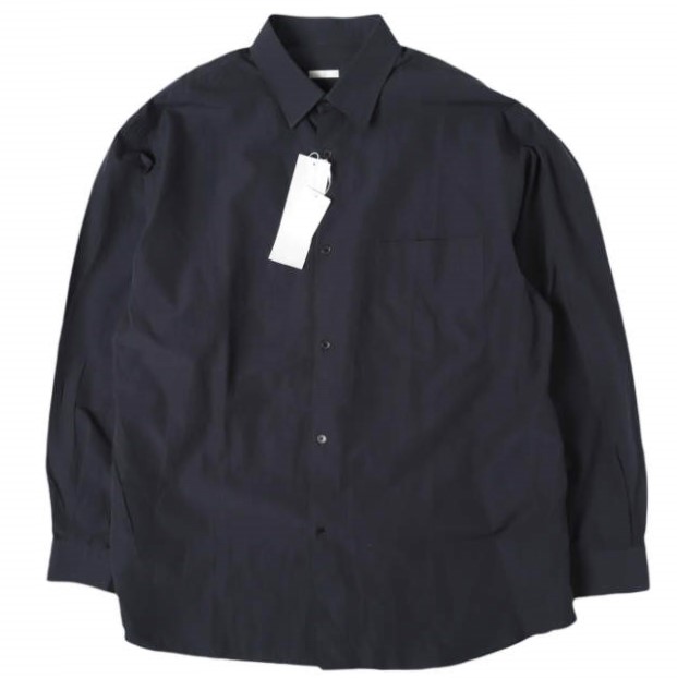 COMOLI コモリ 26SS 日本製 コモリシャツ D01-02001 5 NAVY 長袖 トップス