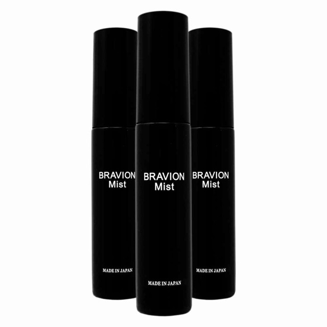 消臭ミスト BRAVION Mist（ブラビオンミスト） 公式通販 3本 3ヶ月分 5冠達成 医薬部外品 ジャムウ メンズ デリケートゾーン 薬用ミスト